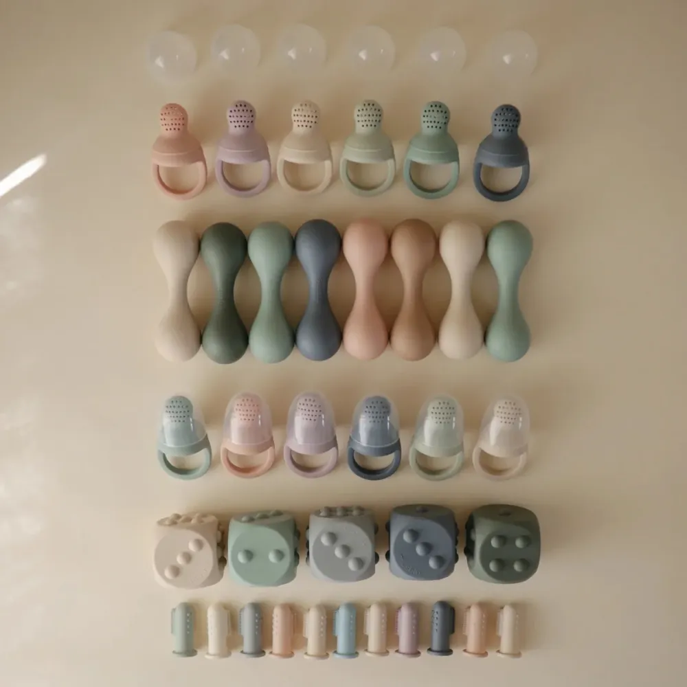 Mushie Rattle Luonnollinen