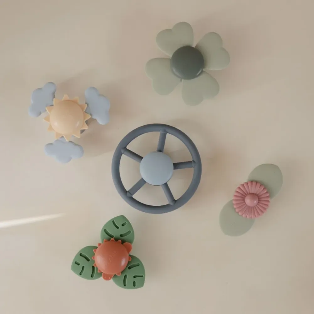 Mushie Spinner pyörä imukupin kanssa