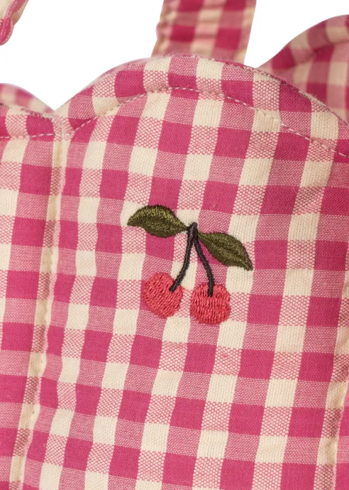 Nukkejen kantolaukku Bubblegum Check