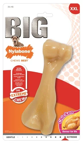 Nylabone Power Chew Hard Biters -kana-annos - isommille koirille