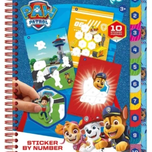 Paw Patrol Craft Book numero tarrat