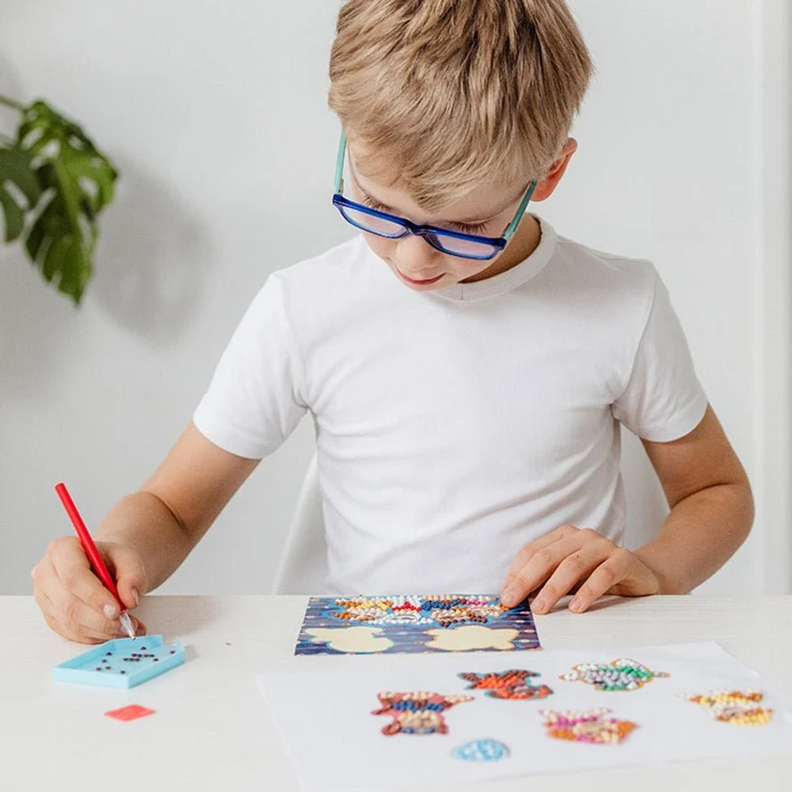 Paw Patrol käsityöpakkaus Värillinen timanttimaalaus