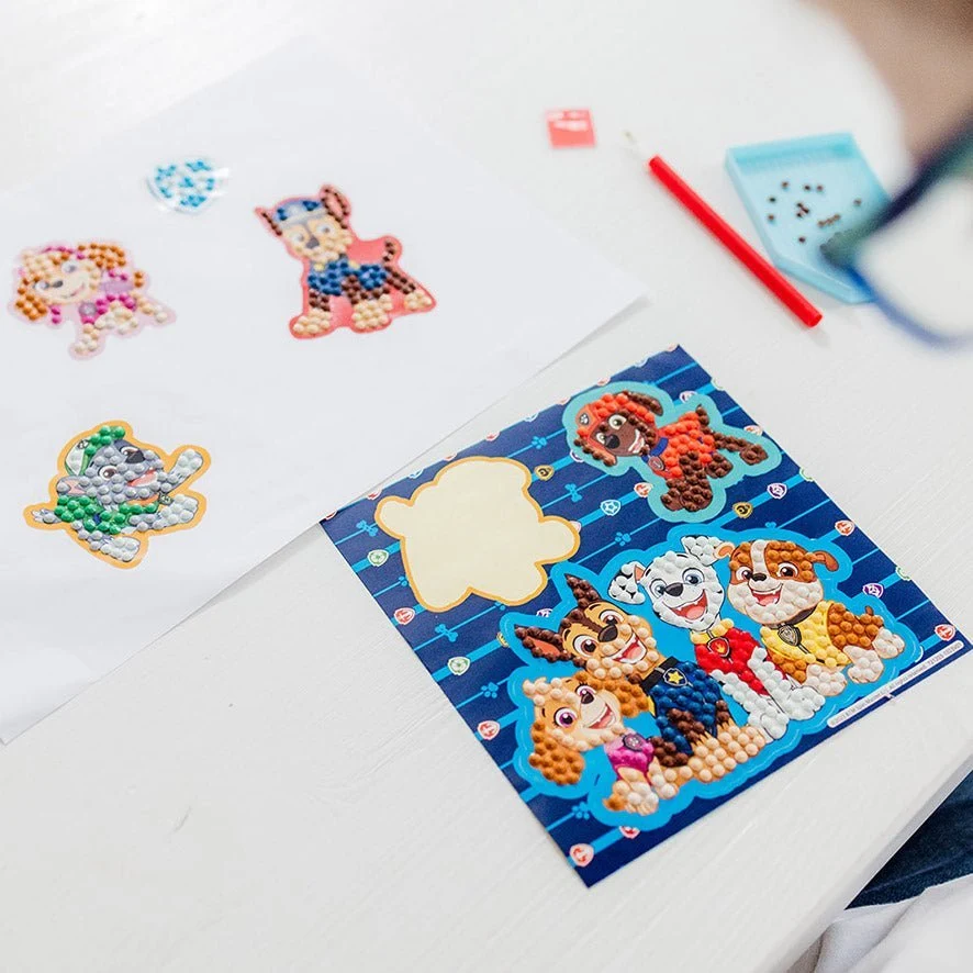 Paw Patrol käsityöpakkaus Värillinen timanttimaalaus