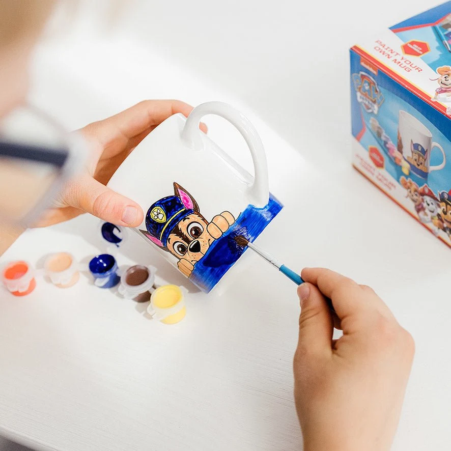 Paw Patrol Mug Making