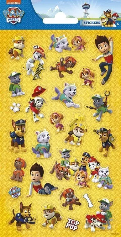 Paw Patrol tarrat Glitter