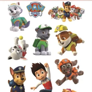 Paw Patrol tatuoinnit
