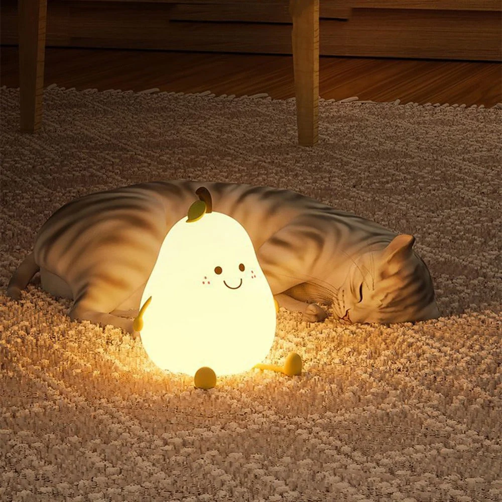 Pear Light™ - Söpä päärynä-univalo - Lasten yövalo