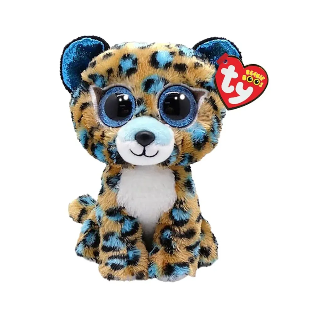 Ty Pehmolelu Cobalt Leopard 15Cm