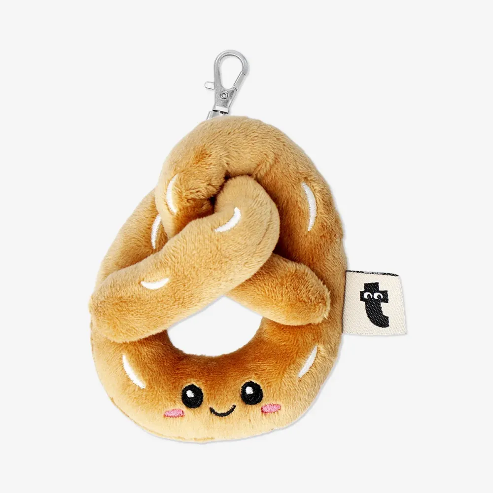 Pehmolelun avainrengas - Pretzel