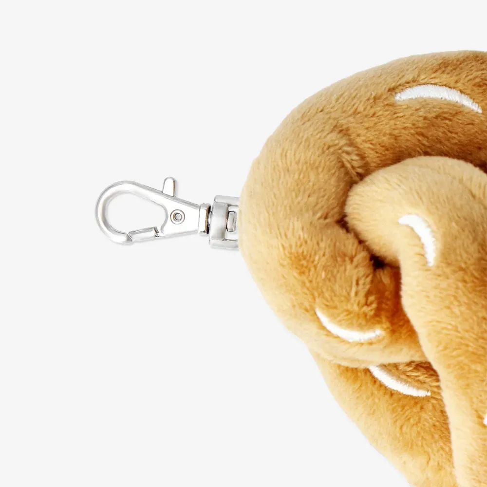 Pehmolelun avainrengas - Pretzel