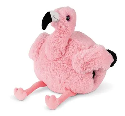 Peluche Chauffe-Main - Flamant