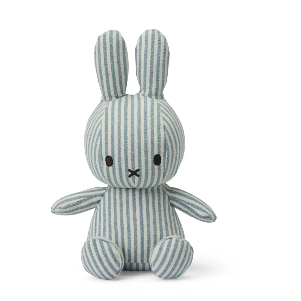 Peluche Lapin Miffy Denim Stripe