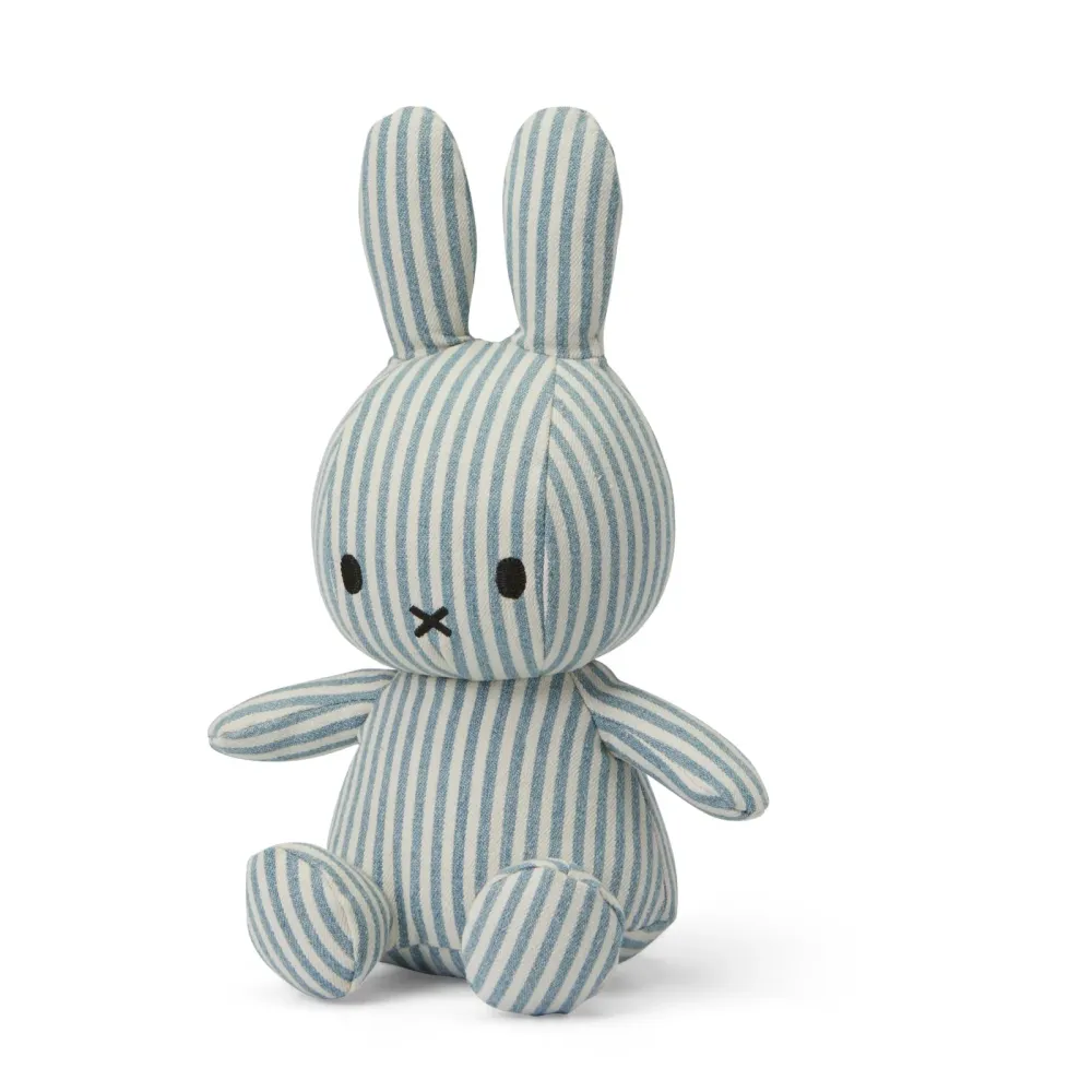 Peluche Lapin Miffy Denim Stripe