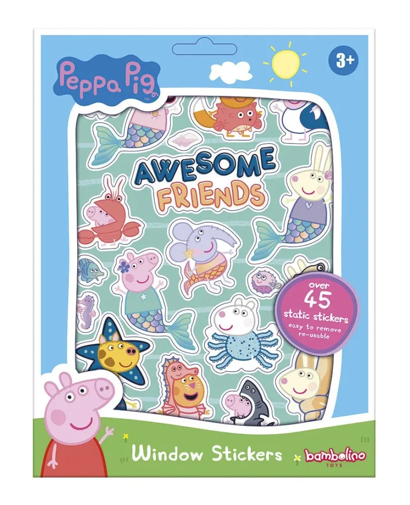 Peppa Pig Ikkunatarrat