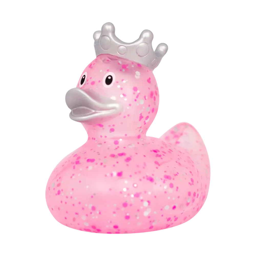 Pink Duck Glitter Crown