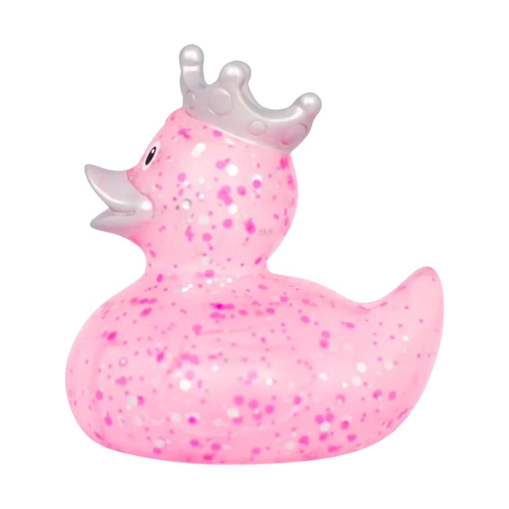 Pink Duck Glitter Crown