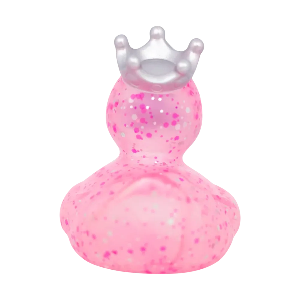 Pink Duck Glitter Crown