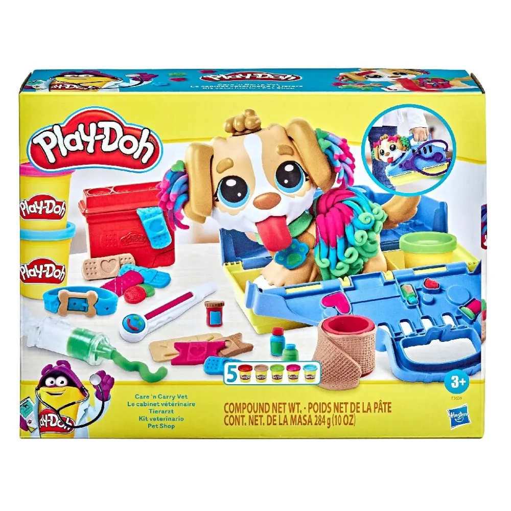 Play-Doh savi eläinlääkäri-setti