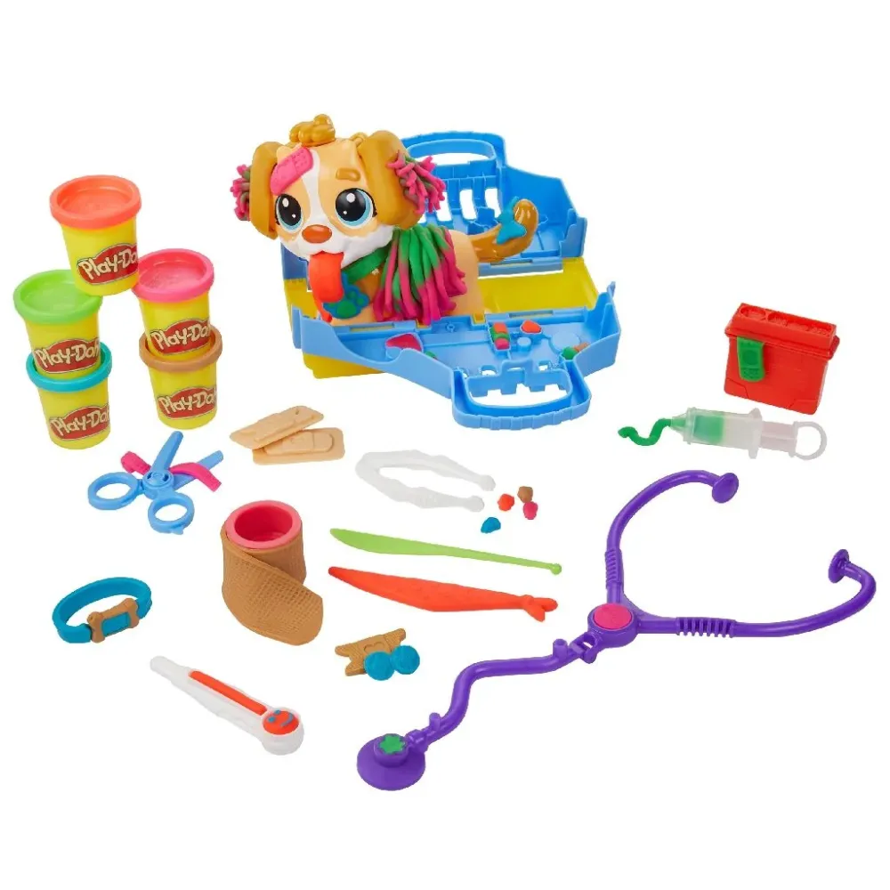 Play-Doh savi eläinlääkäri-setti