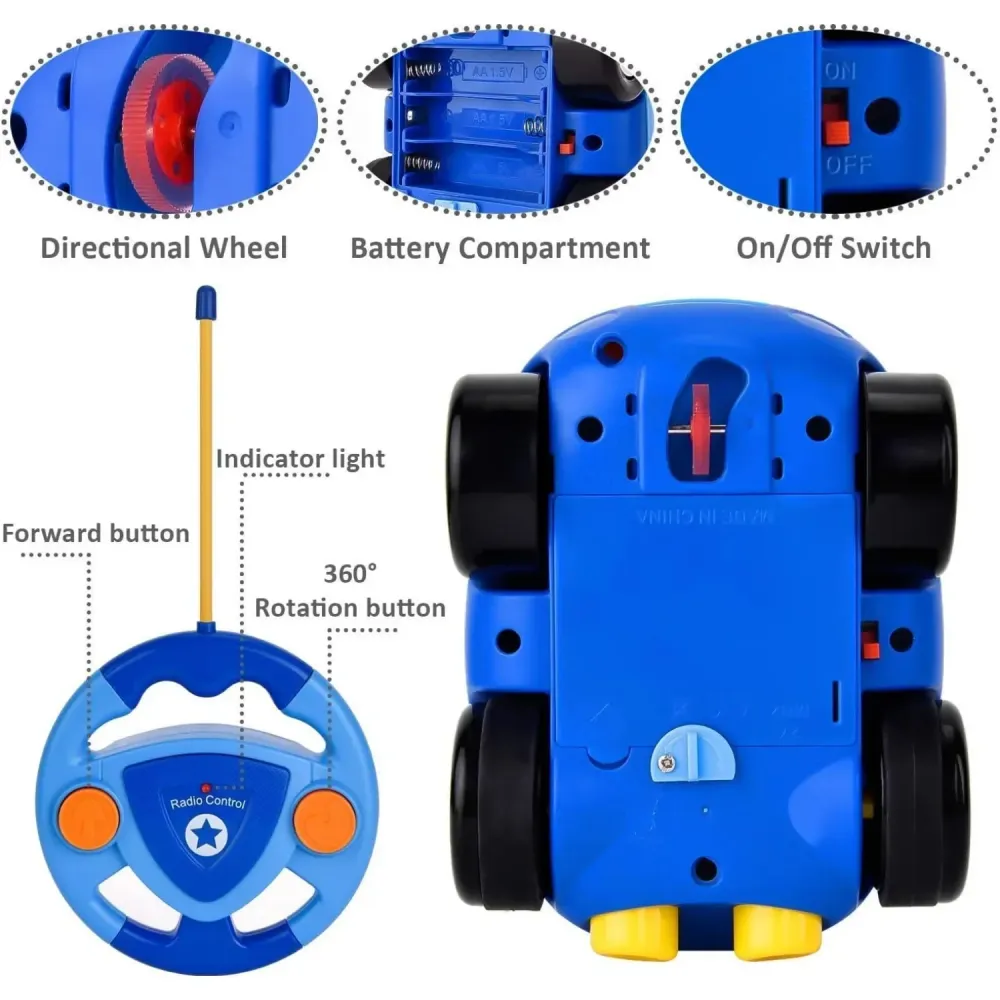 Police Toy Car™ - Iloinen kilpa-ajo - Poliisi leluauto