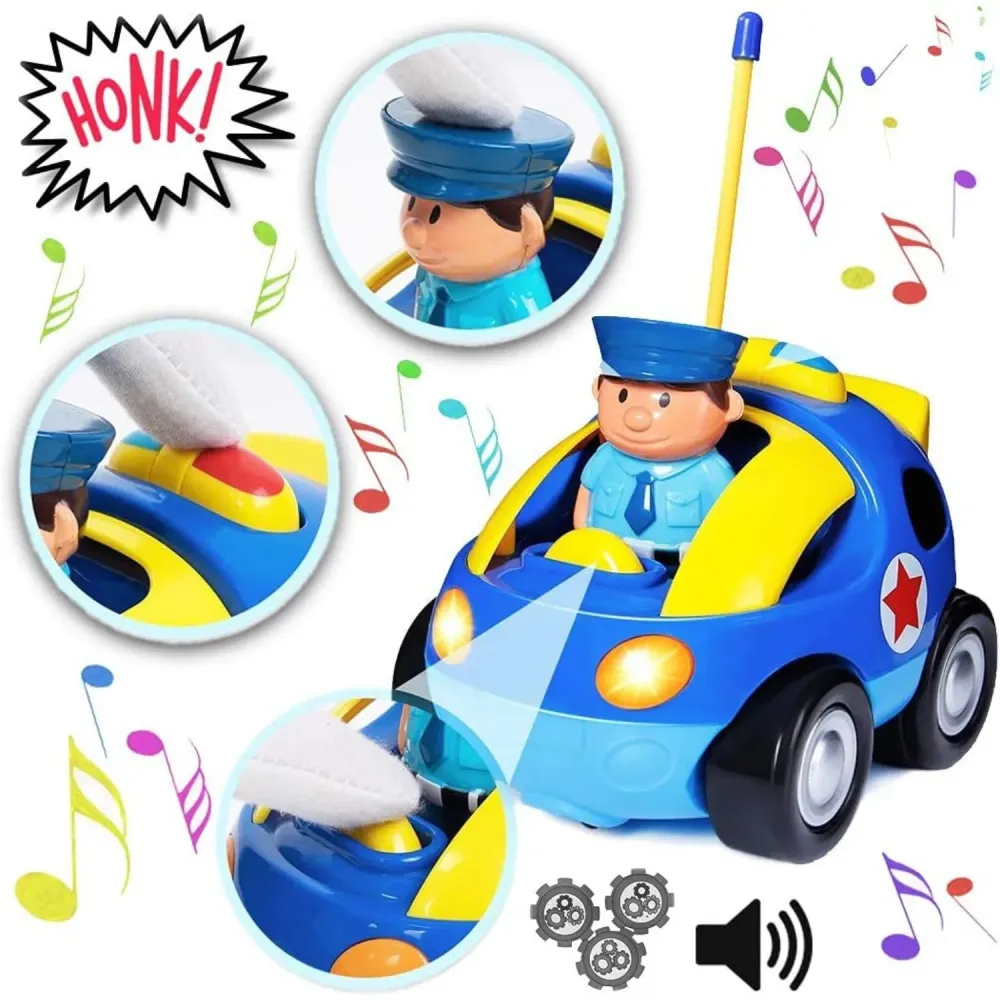 Police Toy Car™ - Iloinen kilpa-ajo - Poliisi leluauto