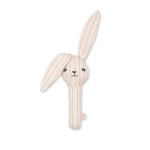 Rattle Rabbit Stripie Petite Rose Rabbit Rabbit Stripie Petite Rose