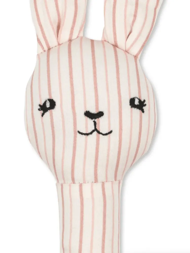 Rattle Rabbit Stripie Petite Rose Rabbit Rabbit Stripie Petite Rose
