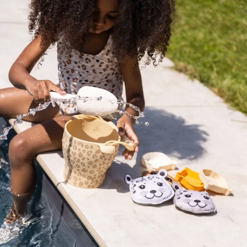 Safari Chic Beige Beach Set
