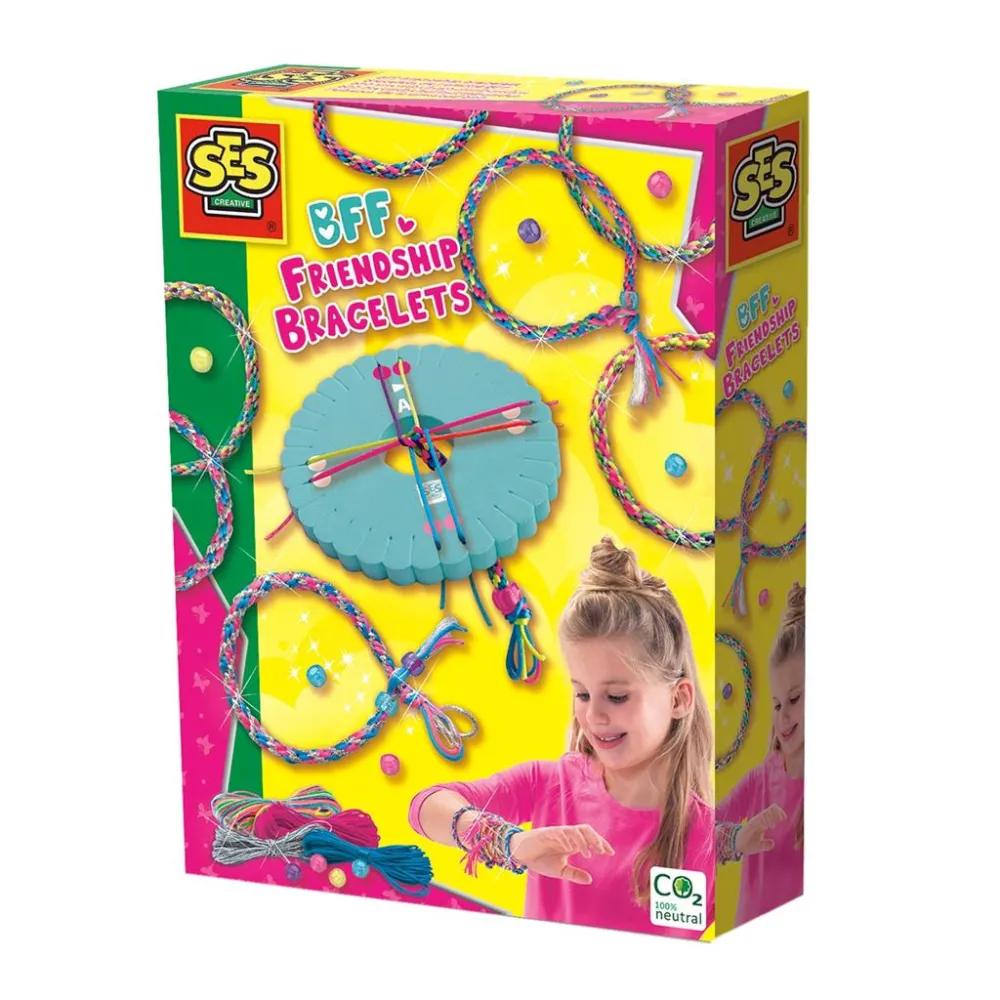 SES Creative Craft kit Bff ystävyys rannekkeet