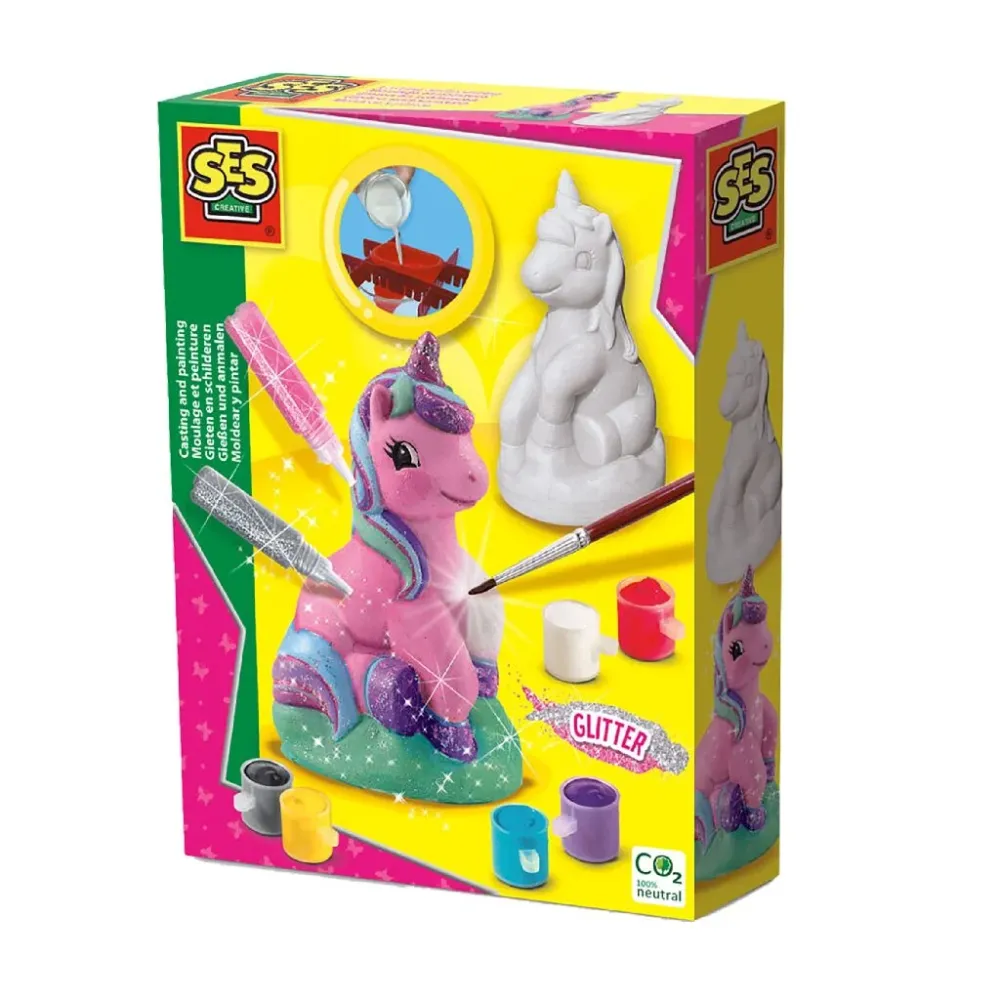 SES Creative Craft Kit Kipsivalu yksisarvinen