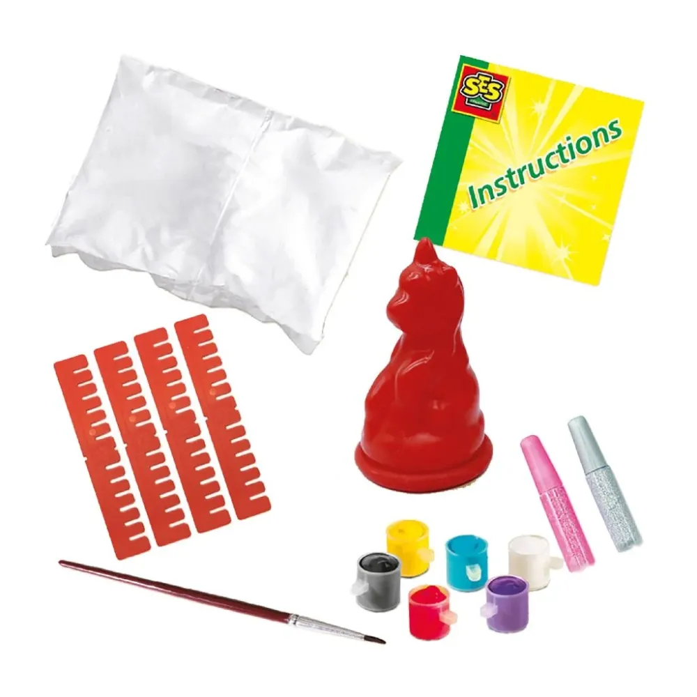 SES Creative Craft Kit Kipsivalu yksisarvinen