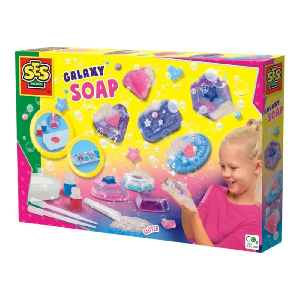 SES Creative Craft pakki Galaxy Soap Casting - saippuan valaminen