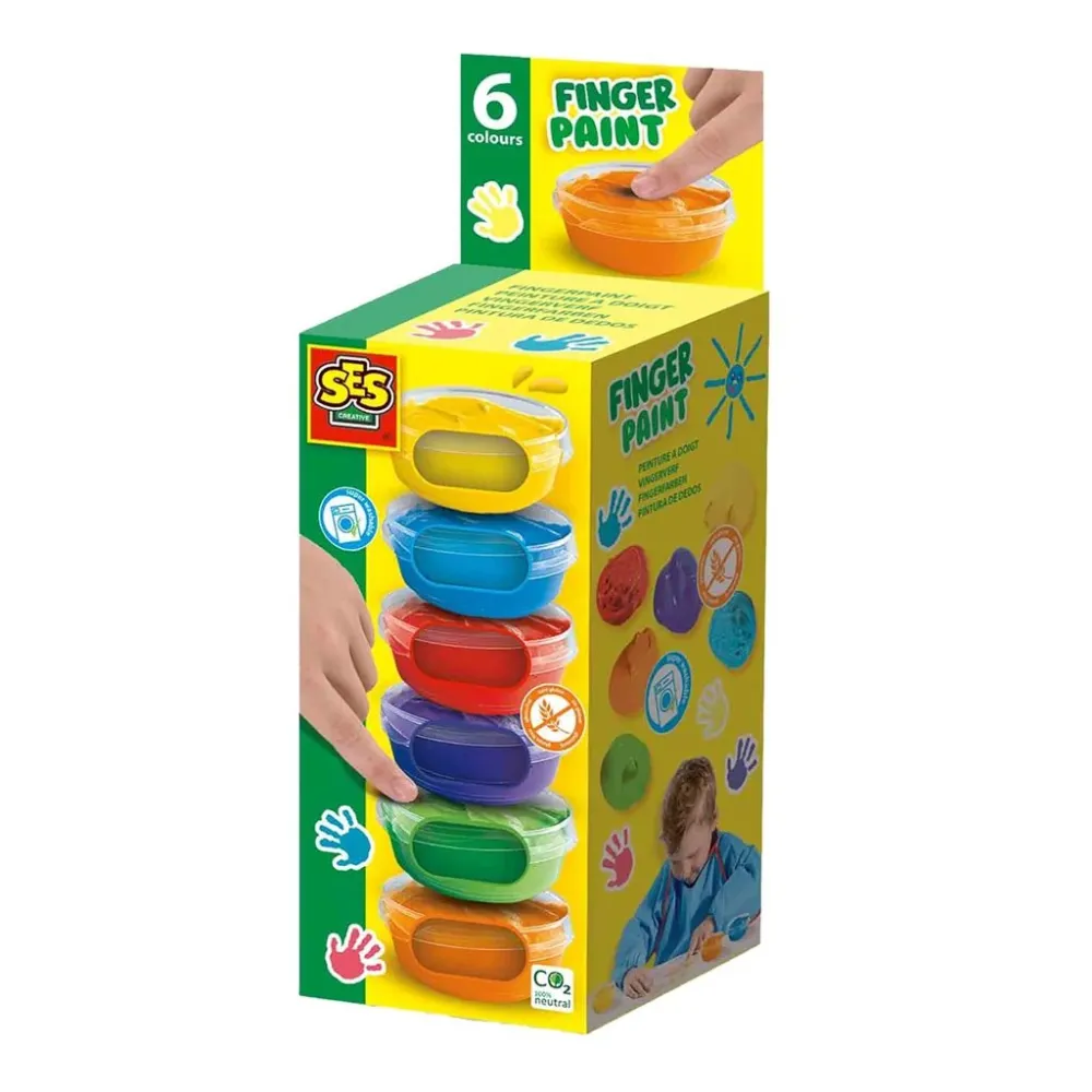 SES Creative Sormiväri askartelupakkaus 6X45Ml