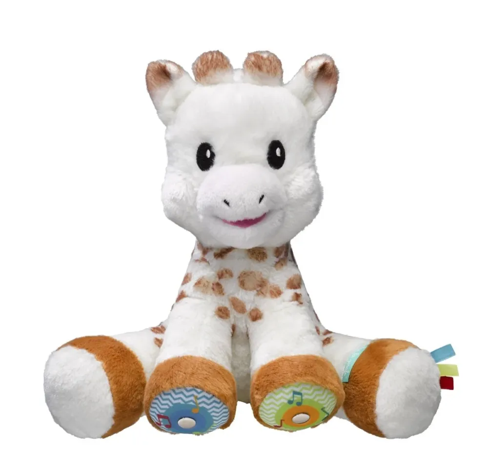 Sophie Giraffe Cuddly Touch& Music Pehmoinen kosketus& Musiikki