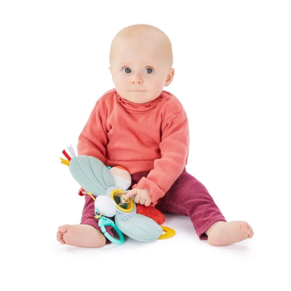 Sophie kirahvi aktiviteettiperhonen sisältäen Universal koukun