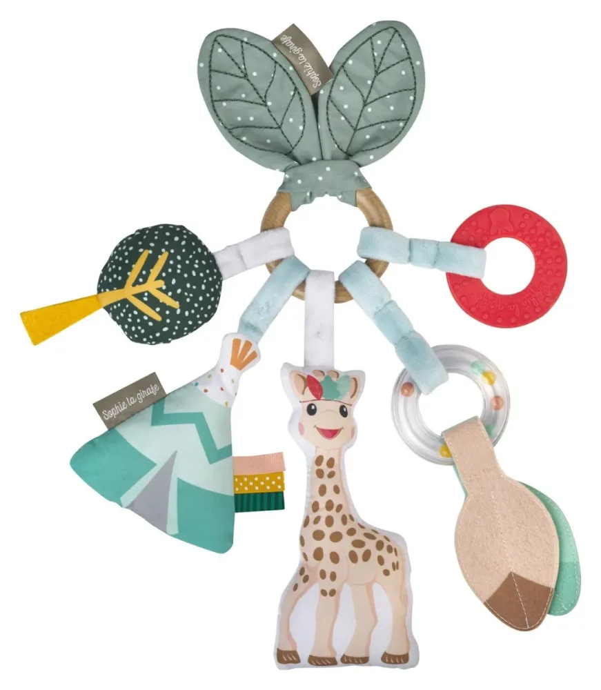 Sophie kirahvi Sensory Toy hammaslelu hammasrengas 5 kpl