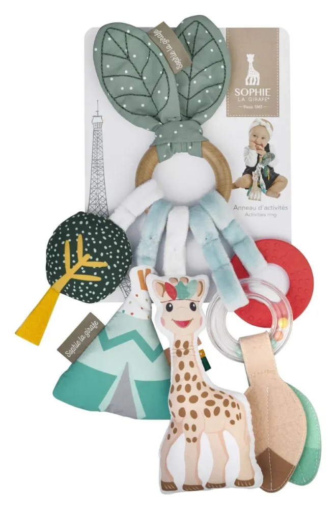 Sophie kirahvi Sensory Toy hammaslelu hammasrengas 5 kpl