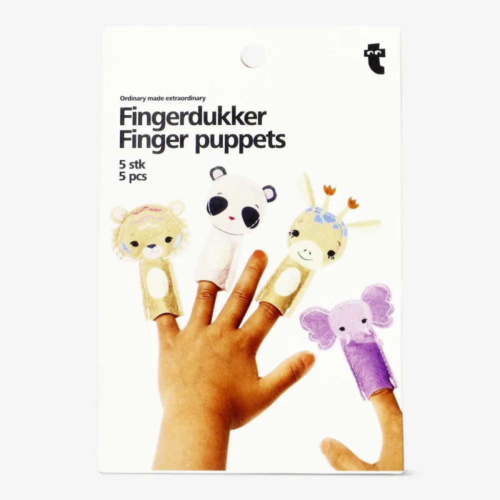 Sorminuket. 5 kpl