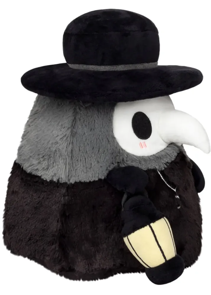 Squishable Mini Plague Doctor Pehmolelu Musta