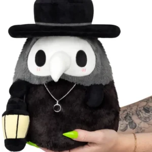 Squishable Mini Plague Doctor Pehmolelu Musta