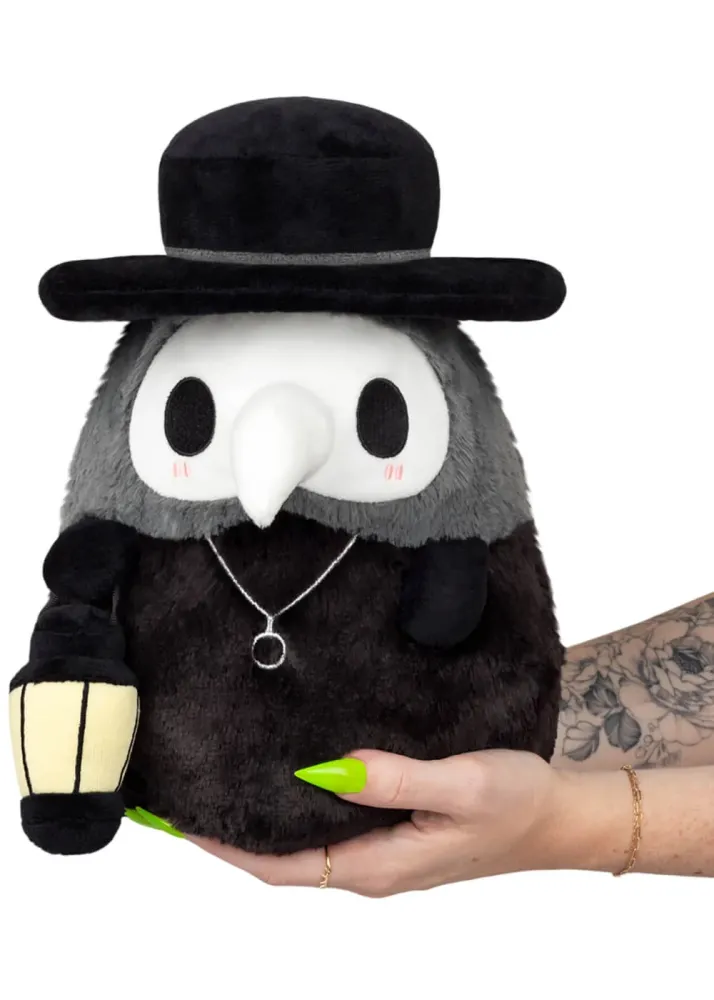 Squishable Mini Plague Doctor Pehmolelu Musta