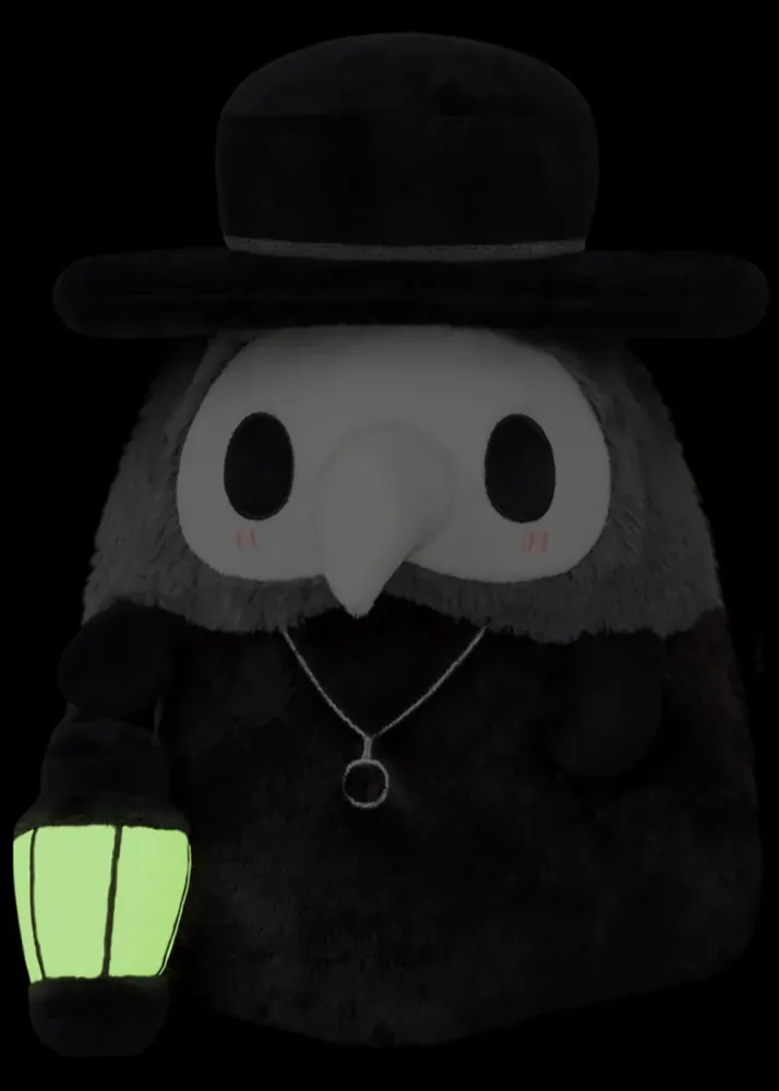 Squishable Mini Plague Doctor Pehmolelu Musta