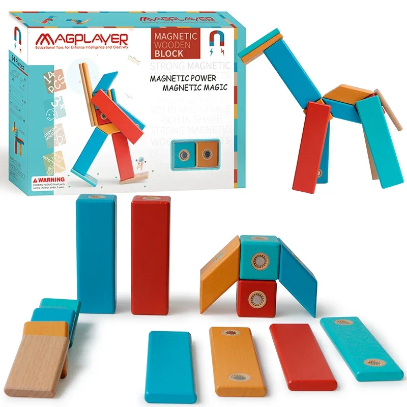 Stick & Snap™ – Magneettinen taika – Magneettiset rakennuslelut