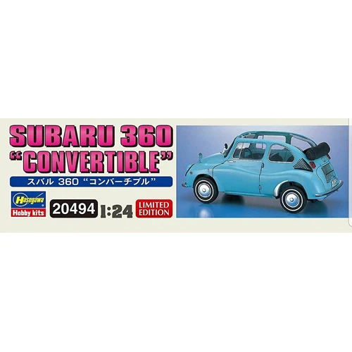 Subaru 360 Convertible 1/24 Scale Model
