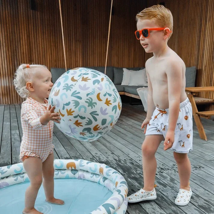 Swim Essentials Abstrakti monivärinen rantapallo - 51 cm