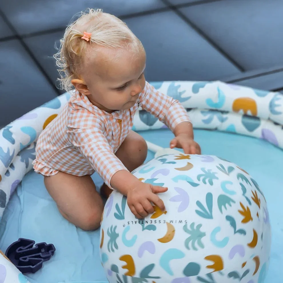 Swim Essentials Abstrakti monivärinen rantapallo - 51 cm