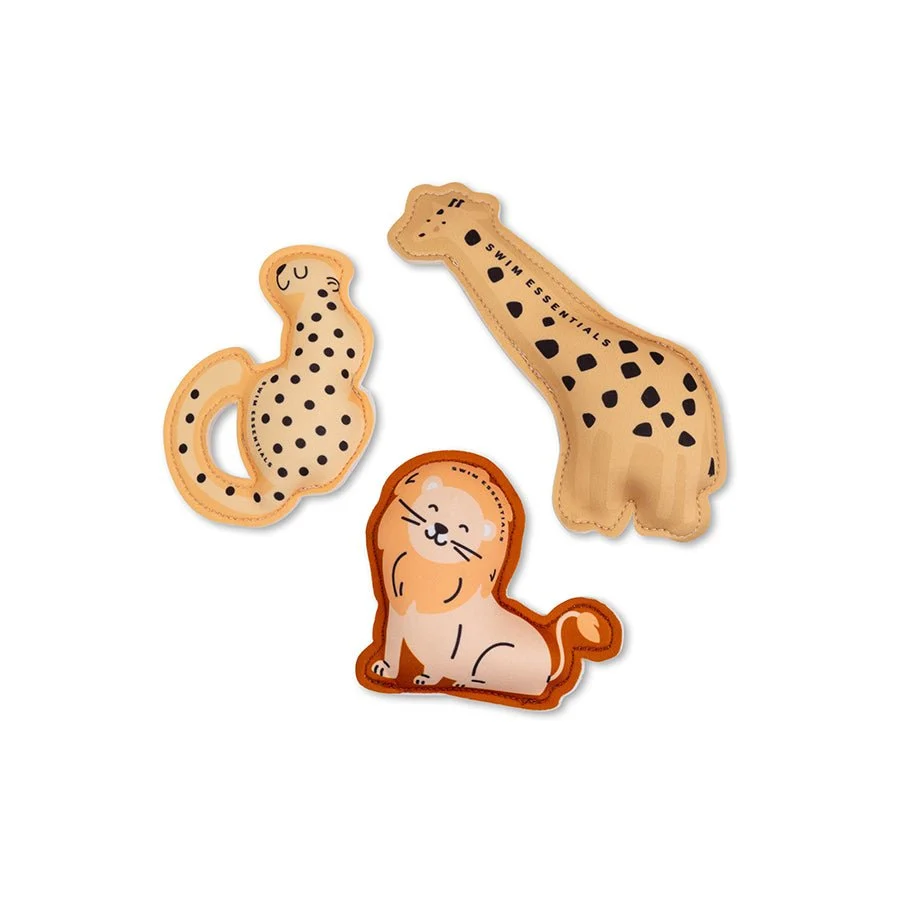 Swim Essentials Beige Wild Life sukelluslelut - 3 kpl:n sarja