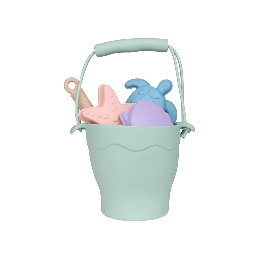 Swim Essentials hiekkalaatikko lelu ämpäri Set Sea Animals 5 kpl