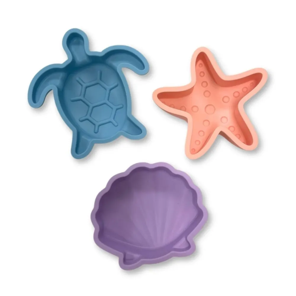 Swim Essentials hiekkalaatikko lelu ämpäri Set Sea Animals 5 kpl