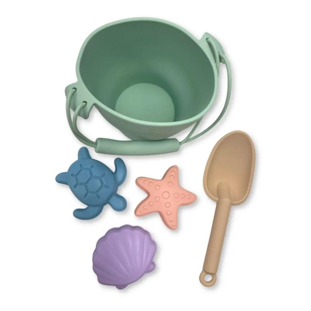 Swim Essentials hiekkalaatikko lelu ämpäri Set Sea Animals 5 kpl